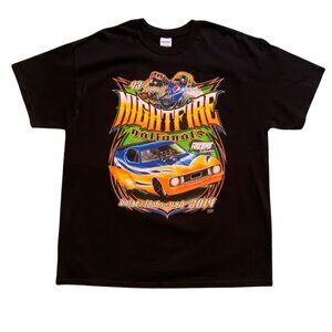 Hot Rod Racing Y2K Style Graphic T Shirt Mens